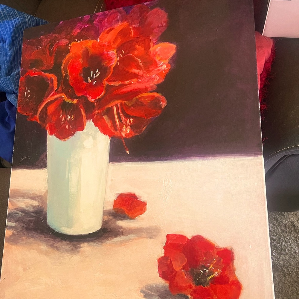 Canvas painting by Dutch Painter Irene Simonis